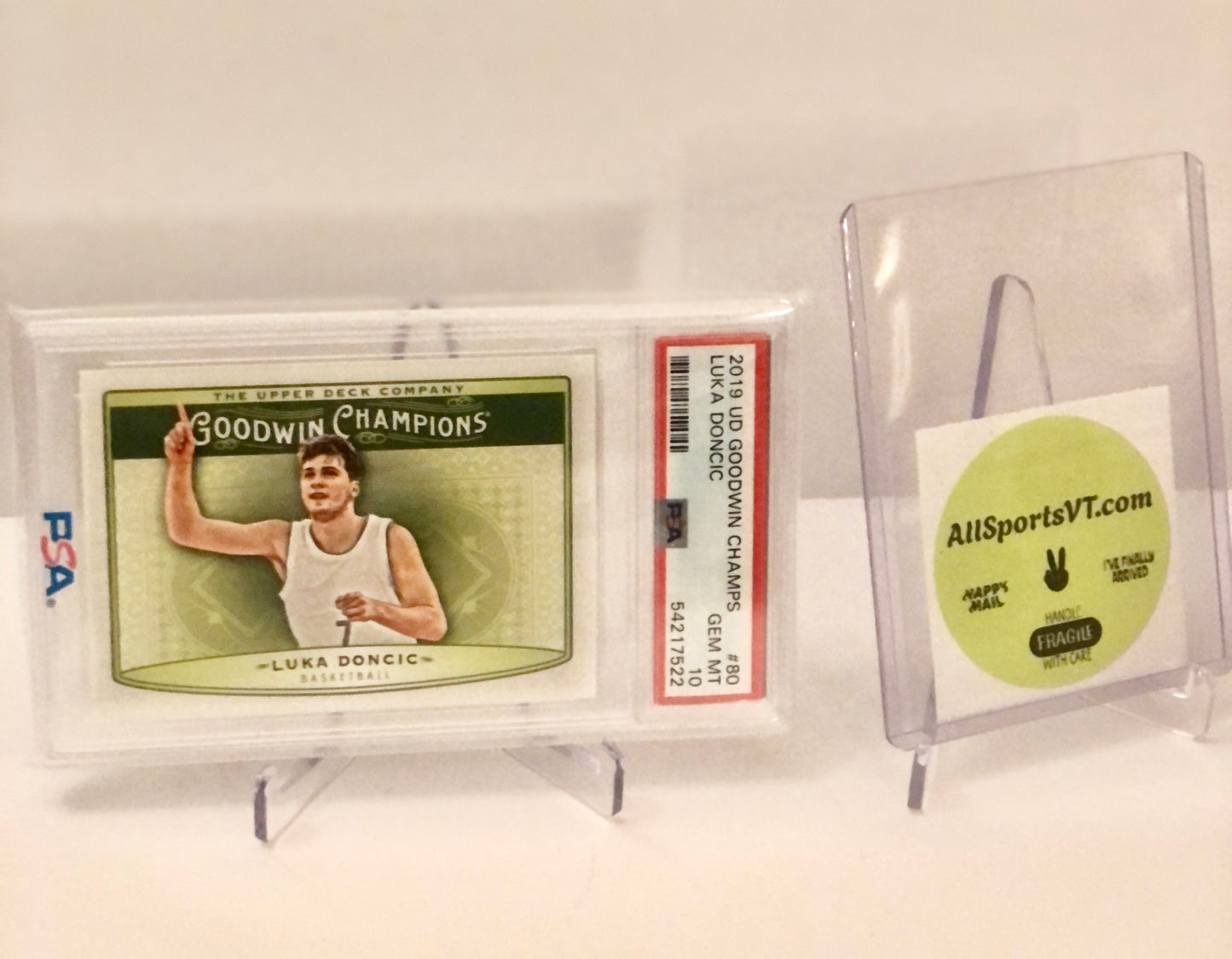 Luka Doncic PSA 10 - 2019 Upper Deck Goodwin Champions