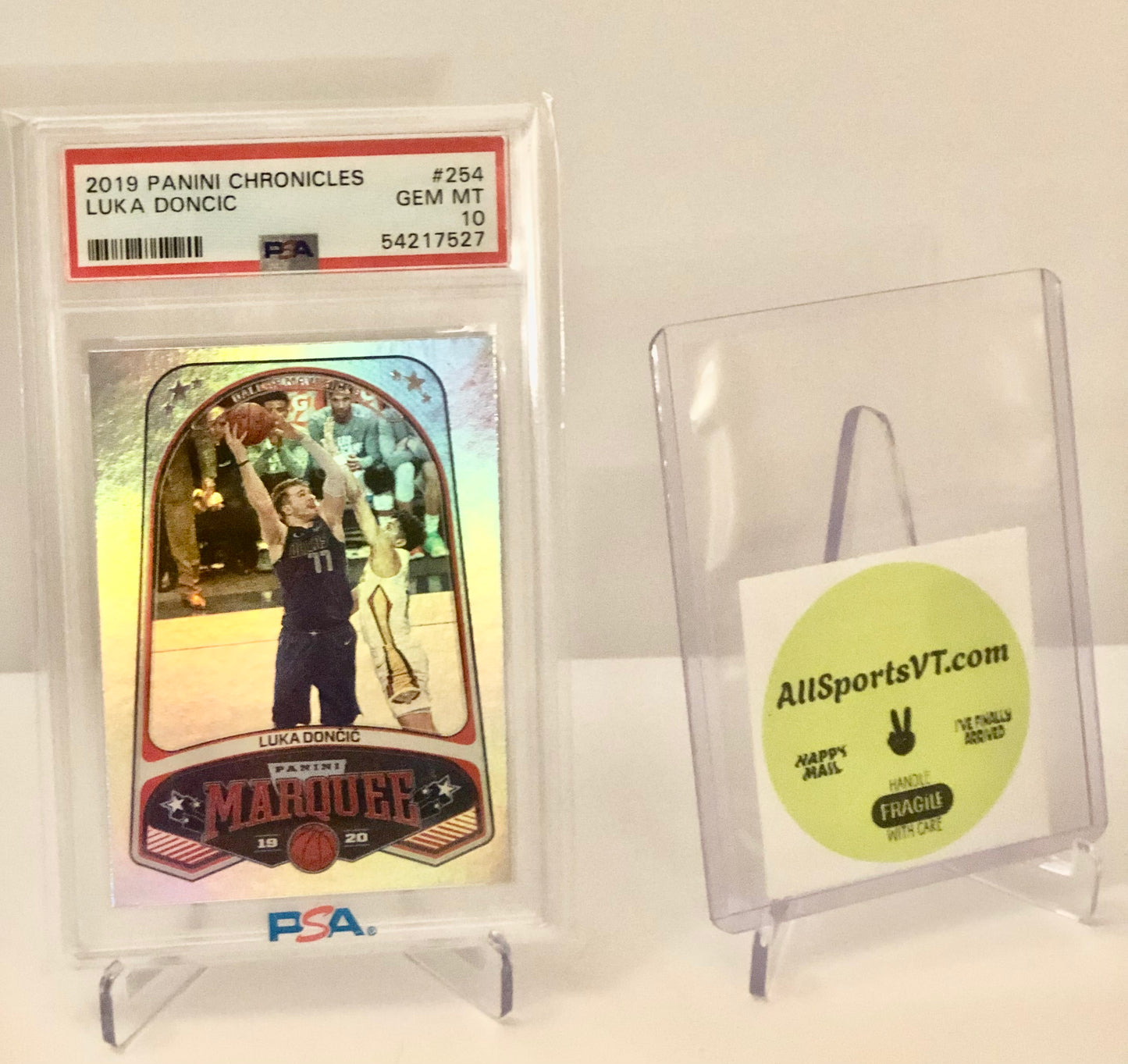 Luka Doncic PSA 10 - 2019 Chronicles Marquee