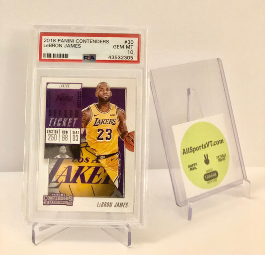 LeBron James PSA 10 - 2018 Contenders