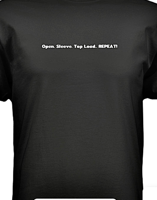 T-Shirt (Open Sleeve Top Load Repeat.)