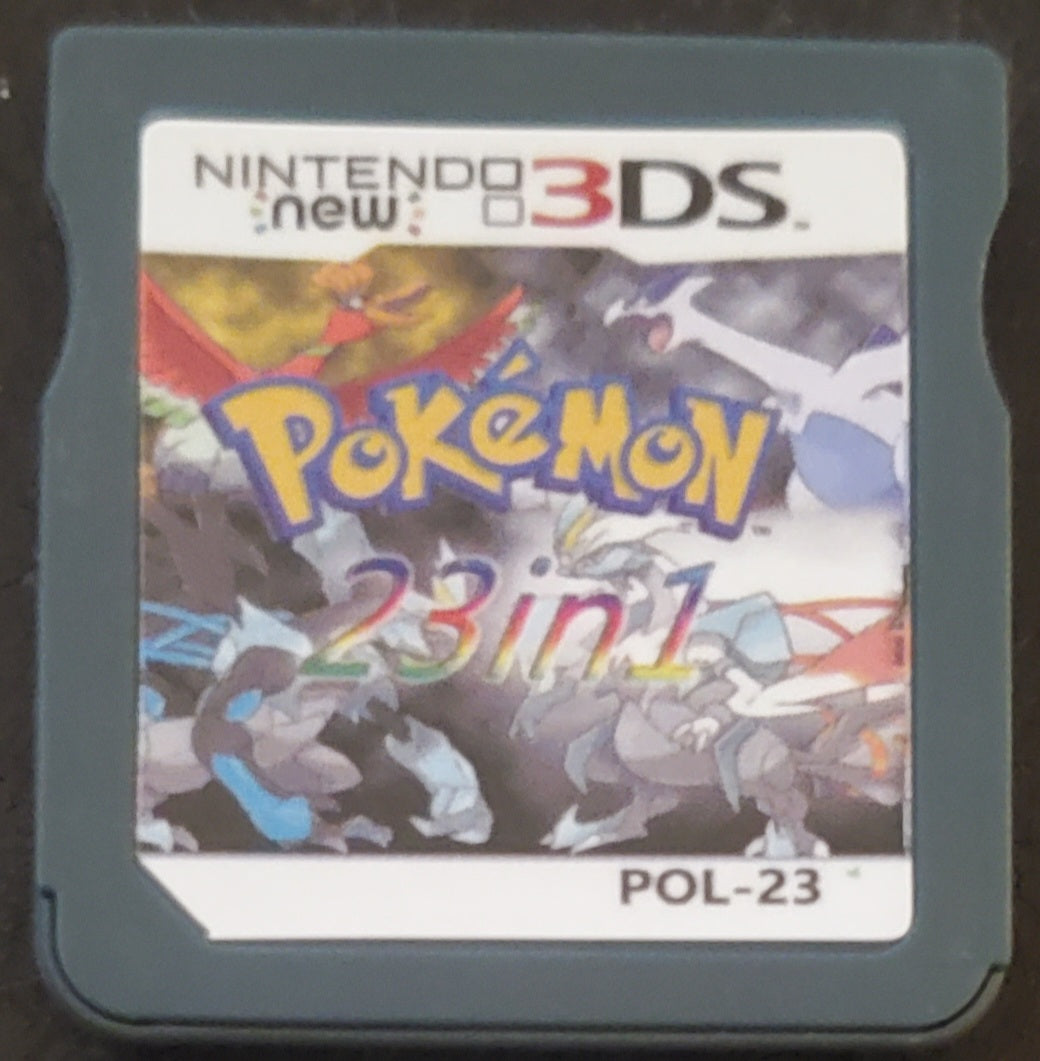 Nintendo DS Video Game Cartridge Collection NDS Pokemon