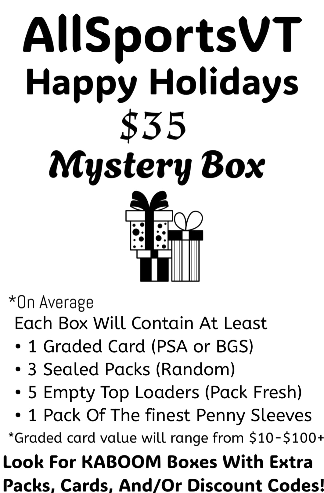 Happy Holiday Mystery Box