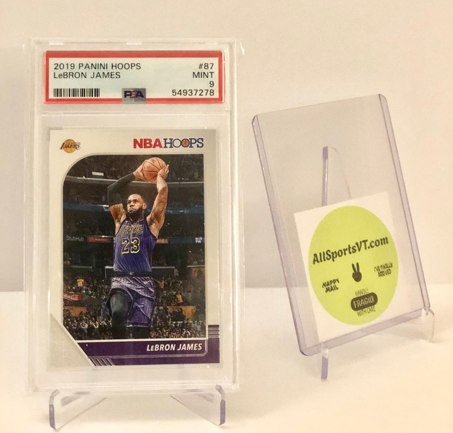 LeBron James PSA 10 - 2019 Hoops