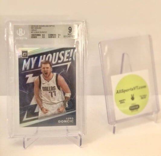 Luka Doncic BGS 9 - 2019 Optic My House! Silver Holo