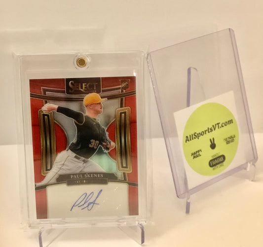 Paul Skenes - 2024 Select RC Autograph Red Prizm #60/99
