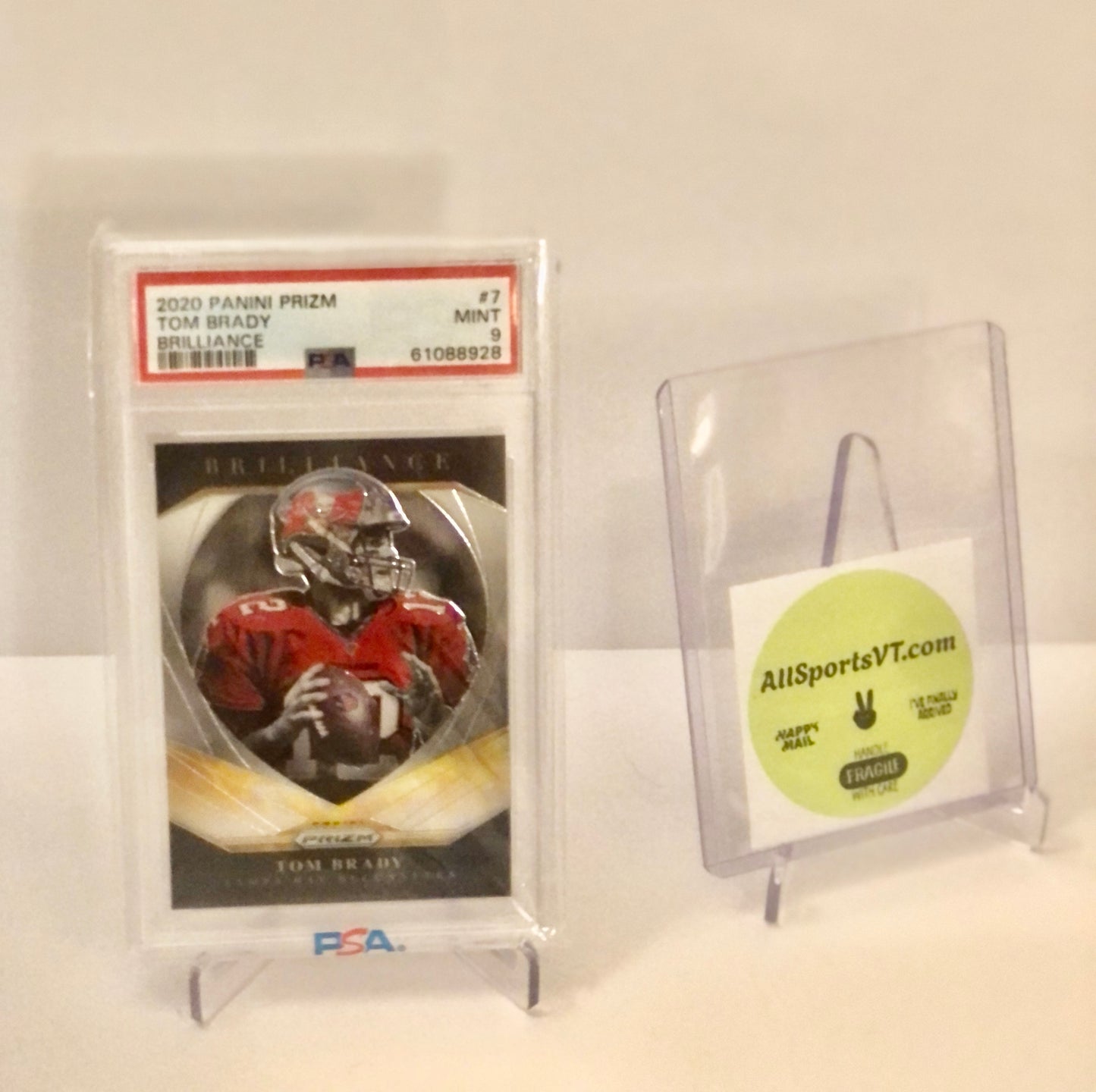 Tom Brady PSA 9 - 2020 Prizm Brilliance