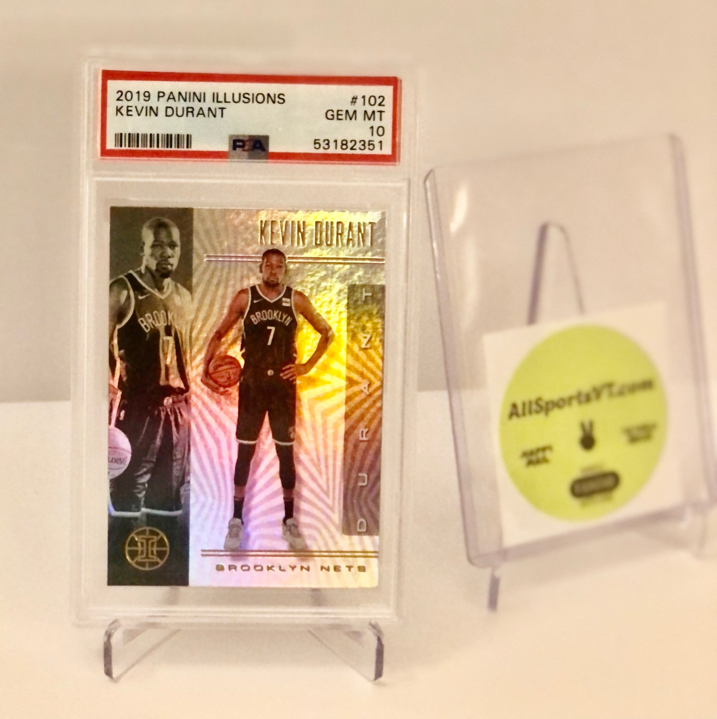 Kevin Durant PSA 10 - 2019 illusions