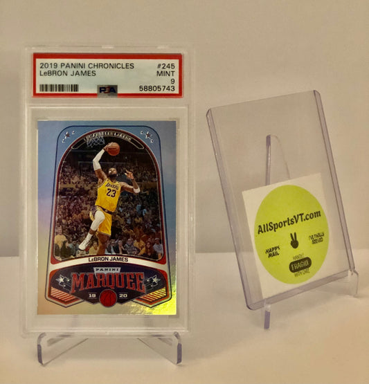 LeBron James PSA 9 - 2019 chronicles marquee