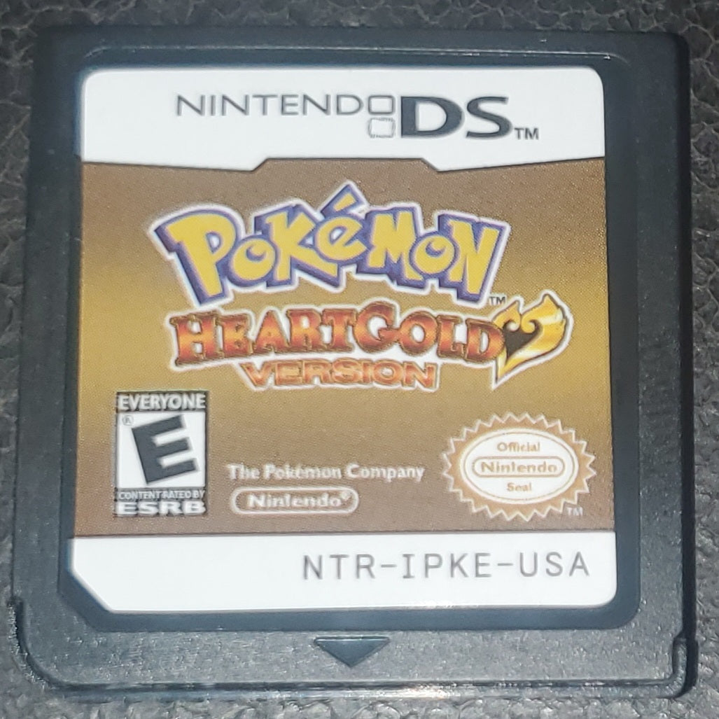 Nintendo DS Video Game Cartridge Collection NDS Pokemon